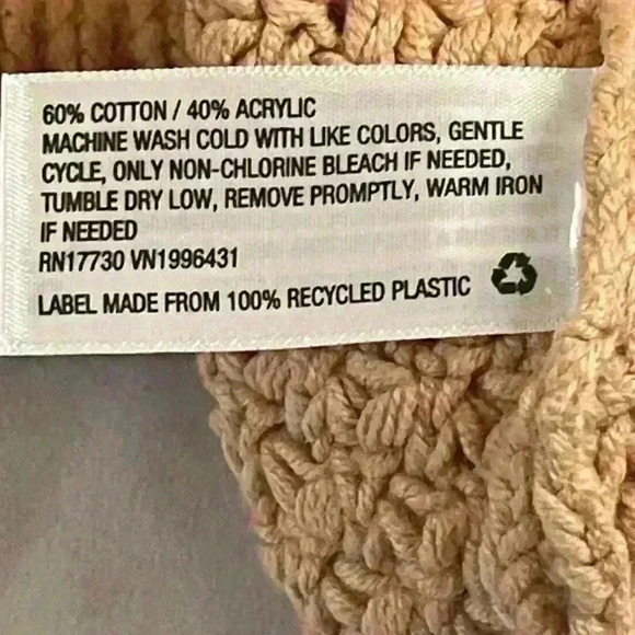 NWT Universal Thread Crew Neck Pullover Cable Knit Sweater  in Blush pink small - Picture 8 of 8